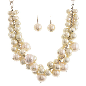 Ivory Pearl Tone Necklace