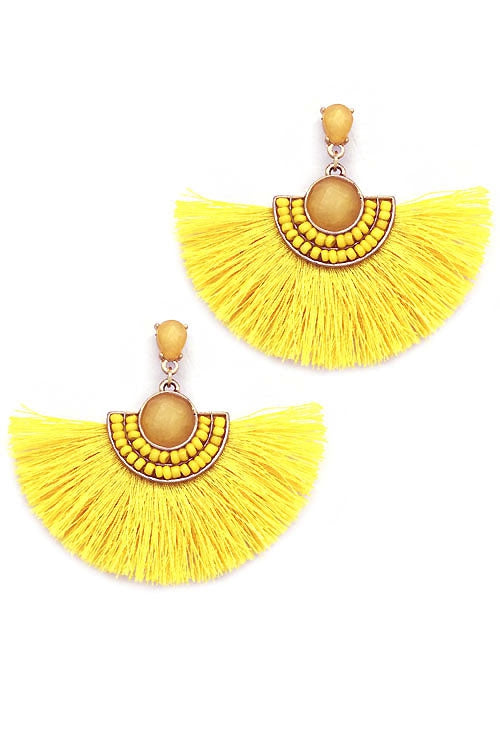 Sunshine Fan Fair Earrings