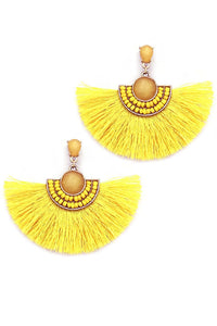 Sunshine Fan Fair Earrings