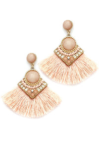 Peach Elegant Fair Earrings