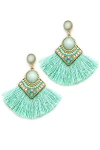 Mint Elegant Fair Earrings