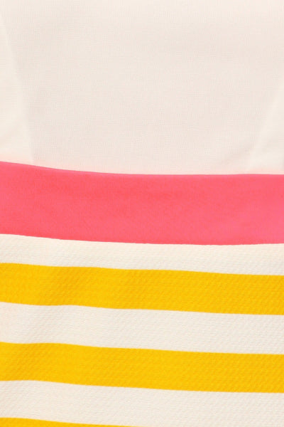 Lemon Raspberry Sorbet Dress