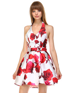 Berry Rose Soiree Dress