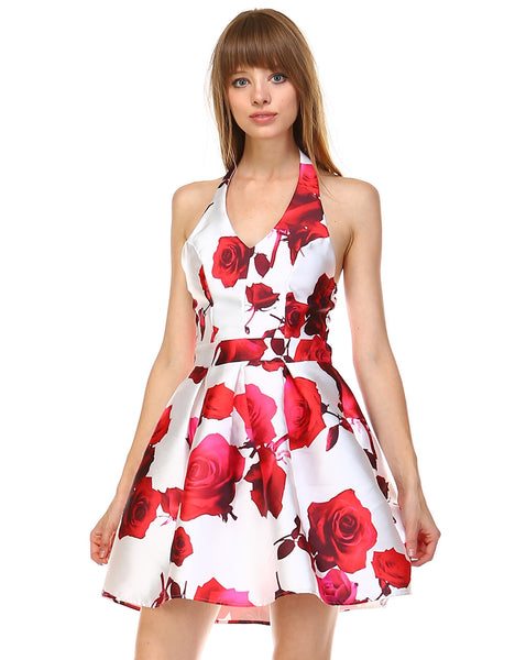 Berry Rose Soiree Dress